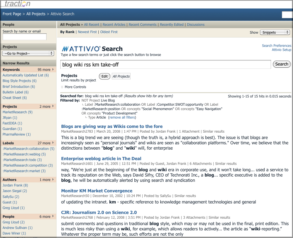 Doc109: Using the Attivio Advanced Search option